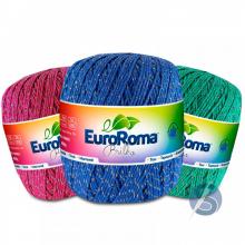 Barbante EuroRoma Brilho Ouro nº6 400gr Barbante EuroRoma Brilho Ouro nº6 400gr