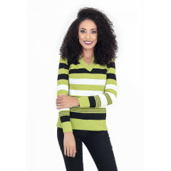 Blusa Elastano Listra - REF. 838 Blusa Elastano Listra - REF. 838
