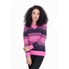 Blusa Elastano Listra - REF. 131 Blusa Elastano Listra - REF. 131