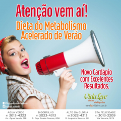 Dieta do Metabolismo Acelerado Verão - 28 dias Dieta do Metabolismo Acelerado Verão - 28 dias