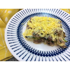 LASANHA LOW CARB VEGETARIANA COM CHAMPIGNON LASANHA LOW CARB VEGETARIANA COM CHAMPIGNON