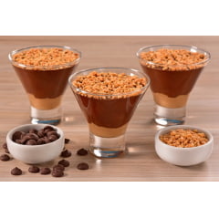 MOUSSE DE CHOCOLATE COM PASTA DE AMENDOIM - FUNFIT MOUSSE DE CHOCOLATE COM PASTA DE AMENDOIM - FUNFIT