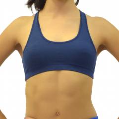Top de Lycra Azul Marinho Top de Lycra Azul Marinho