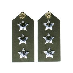 Platina de Capitão (insígnia metálica) Oficial do Exército Brasileiro (EB) RUE Platina de Capitão (insígnia metálica) Oficial do Exército Brasileiro (EB) RUE
