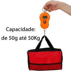 Balança Portátil Digital Para Malas – Capacidade até 50 Kg Balança Portátil Digital Para Malas – Capacidade até 50 Kg