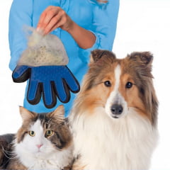 Luva para Remover Pelos Soltos de Animais de Estimação - True Touch Luva para Remover Pelos Soltos de Animais de Estimação - True Touch