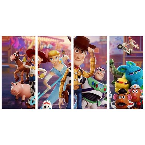 Quadro toy story poster decorativo Quadro toy story poster decorativo