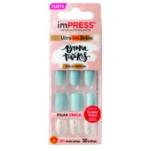 UNHAS POSTIÇAS AUTOCOLANTES BRUNA TAVARES CHIC MERMAID- EDIÇÃO LIMITADA IMPRESS UNHAS POSTIÇAS AUTOCOLANTES BRUNA TAVARES CHIC MERMAID- EDIÇÃO LIMITADA IMPRESS