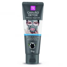 Kiss - Máscara Wash Off Carvão Detox- 75g Kiss - Máscara Wash Off Carvão Detox- 75g