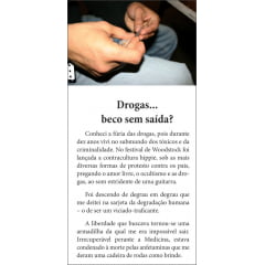 Folhetos para evangelismo - Drogas... beco sem saída? - 6001 Folhetos para evangelismo - Drogas... beco sem saída? - 6001