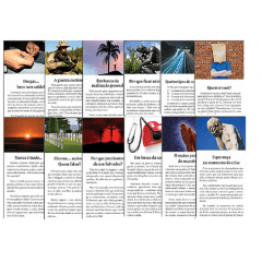 *Folhetos para evangelismo cx.com 12 mil unidades com Impressão de Endereço *Folhetos para evangelismo cx.com 12 mil unidades com Impressão de Endereço