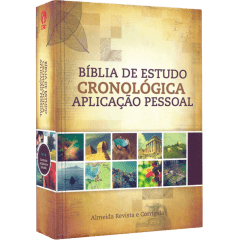 Bíblia de Estudo Cronológica Aplicação Pessoal - Capa Dura Bíblia de Estudo Cronológica Aplicação Pessoal - Capa Dura
