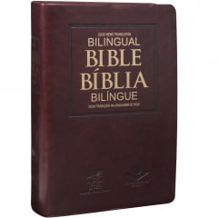 BÍBLIA BILÍNGUE PORTUGUÊS – INGLÊS - Capa luxo cod 1119 BÍBLIA BILÍNGUE PORTUGUÊS – INGLÊS - Capa luxo cod 1119