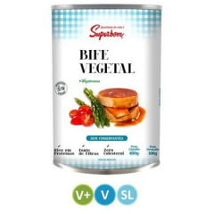 BIFE VEGETAL 400G SUPERBOM BIFE VEGETAL 400G SUPERBOM
