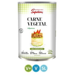 CARNE VEGETAL 400G SUPERBOM CARNE VEGETAL 400G SUPERBOM