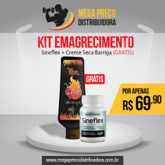 COMBO EMAGRECIMENTO - 1 SINEFLEX + 1 CREME SECA BARRIGA 200G - PROMOÇÃO IMPERDIVEL COMBO EMAGRECIMENTO - 1 SINEFLEX + 1 CREME SECA BARRIGA 200G - PROMOÇÃO IMPERDIVEL