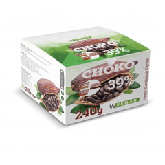 Choko Vegan 39% - Chocolate Vegano 12 barras de 20g cada Choko Vegan 39% - Chocolate Vegano 12 barras de 20g cada