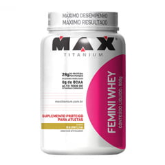 Femini Whey 900g - Sabor Baunilha Femini Whey 900g - Sabor Baunilha