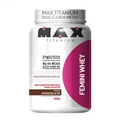 Femini Whey 900g - Sabor Chocolate Femini Whey 900g - Sabor Chocolate