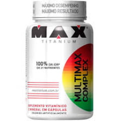 Multimax Complex - 90 cápsulas - Max Titanium Multimax Complex - 90 cápsulas - Max Titanium