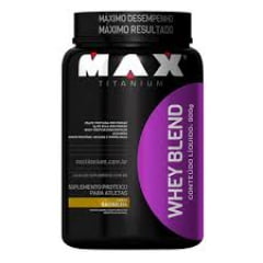 WHEY BLEND 900G Max Titanium Sabores WHEY BLEND 900G Max Titanium Sabores