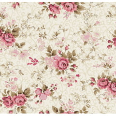 TECIDO ESTAMPADO 100% ALGODÃO FLORAL 200522-02 (0,50 MT X 1,50 MT) TECIDO ESTAMPADO 100% ALGODÃO FLORAL 200522-02 (0,50 MT X 1,50 MT)