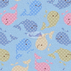 Tricoline Estampado Caldeira Baleia 180585-03 (50cm X 1,50mt) Tricoline Estampado Caldeira Baleia 180585-03 (50cm X 1,50mt)