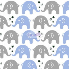 Tricoline Estampado Caldeira Elefante 180604-01 (50cm X 1,50mt) Tricoline Estampado Caldeira Elefante 180604-01 (50cm X 1,50mt)