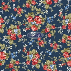 Tricoline Estampado Caldeira Floral 180574-03 (50cm X 1,50mt) Tricoline Estampado Caldeira Floral 180574-03 (50cm X 1,50mt)
