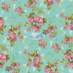 Tricoline Estampado Caldeira Floral 180574-05 (50cm X 1,50mt) Tricoline Estampado Caldeira Floral 180574-05 (50cm X 1,50mt)