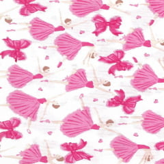 Tricoline Estampado Bailarina 1210-02 (50cm X 1,50mt) Tricoline Estampado Bailarina 1210-02 (50cm X 1,50mt)