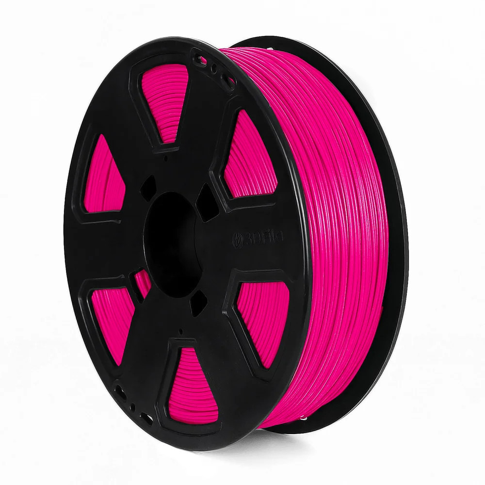 Filamento PLA Cor:Rosa;Peso:1kg