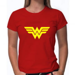 PRODUTO TESTE - Camiseta Mulher Maravilha - Vermelha - PODE EXCLUIR - Cópia (1)