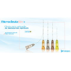 10 Microcânulas P/ Preenchimento 22g X 70mm Tab 10 Microcânulas P/ Preenchimento 22g X 70mm Tab