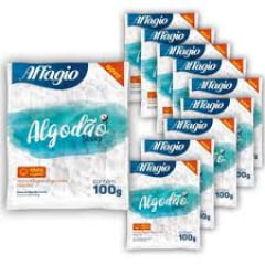 Algodão Bola Affagio - 100g Algodão Bola Affagio - 100g