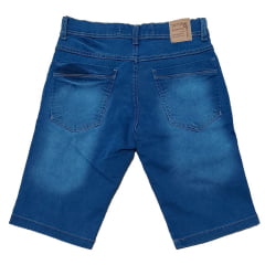 Bermuda Jeans Masculino Adulto Slim